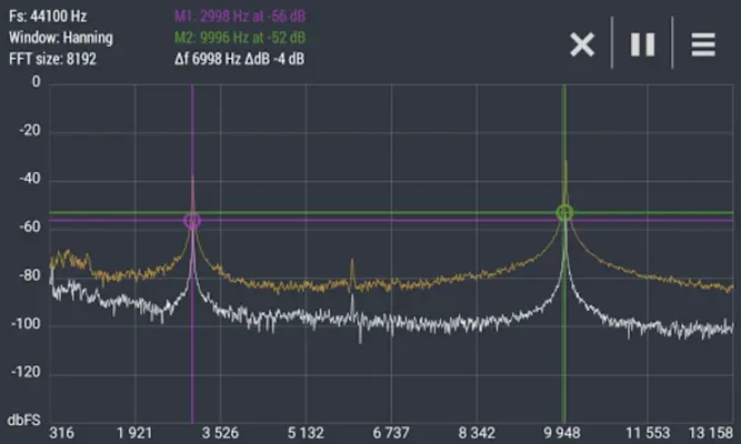 Advanced Spectrum Analyzer PRO android App screenshot 4